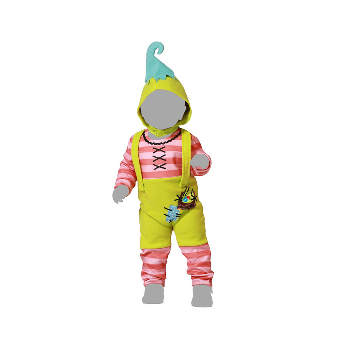Costume per Neonati Folletto Neonato (2 Pezzi)